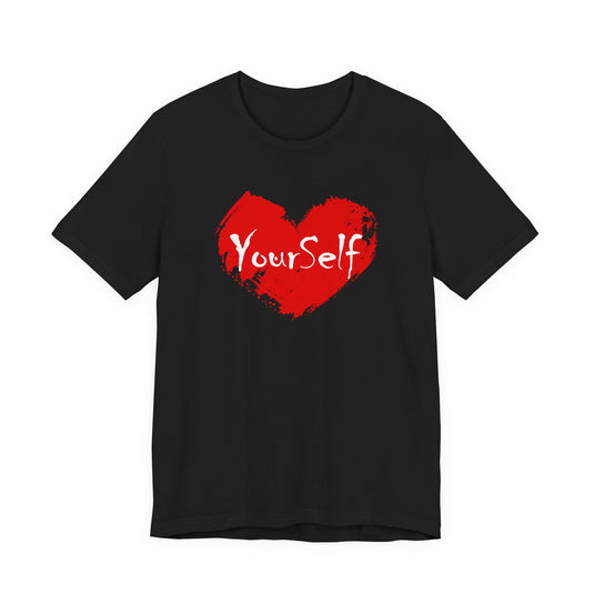 Red - Love Yourself Short Sleeve Tee