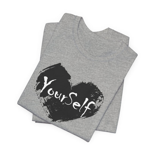 Black  - Love Yourself Short Sleeve Tee