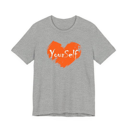 Orange - Love Yourself Short Sleeve Tee