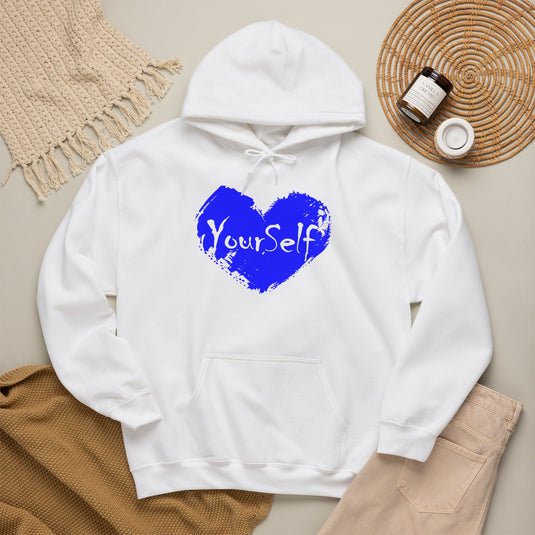Royal Blue - Love Yourself Hooded Sweatshirt