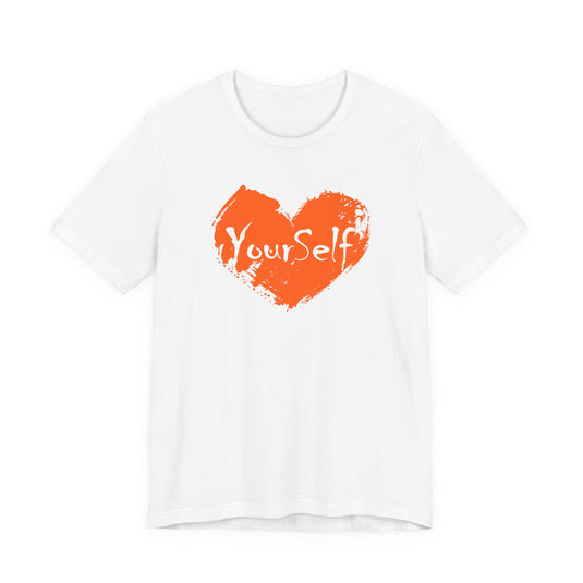Orange - Love Yourself Short Sleeve Tee