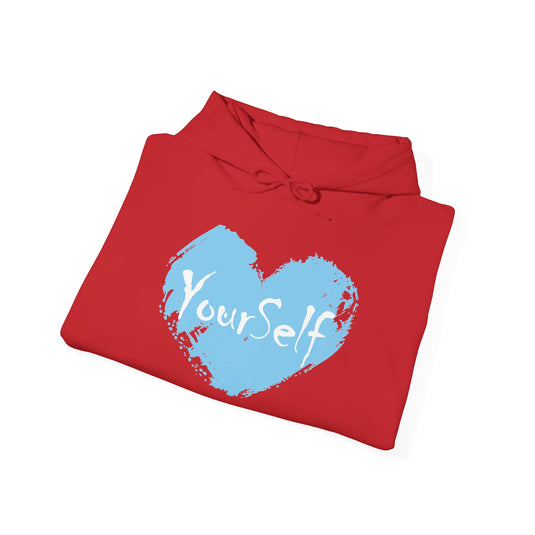Powder Blue - Love Yourself Hooded Sweatshirt