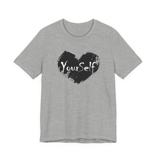 Black  - Love Yourself Short Sleeve Tee