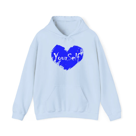 Royal Blue - Love Yourself Hooded Sweatshirt