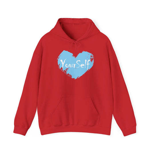 Powder Blue - Love Yourself Hooded Sweatshirt