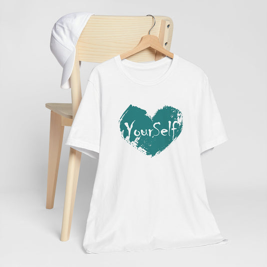 Teal Green - Love Yourself Short Sleeve Tee