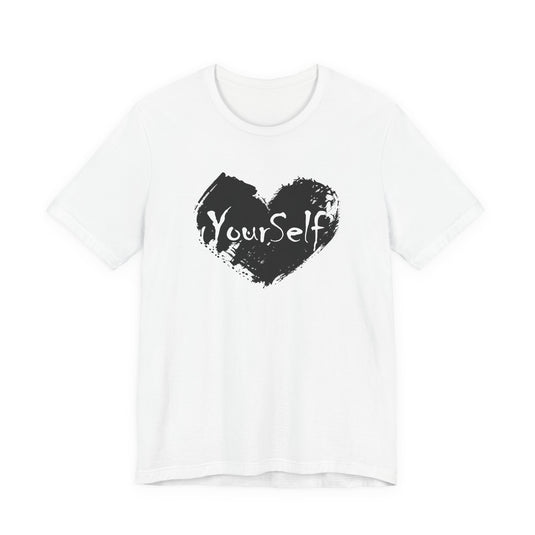 Black  - Love Yourself Short Sleeve Tee