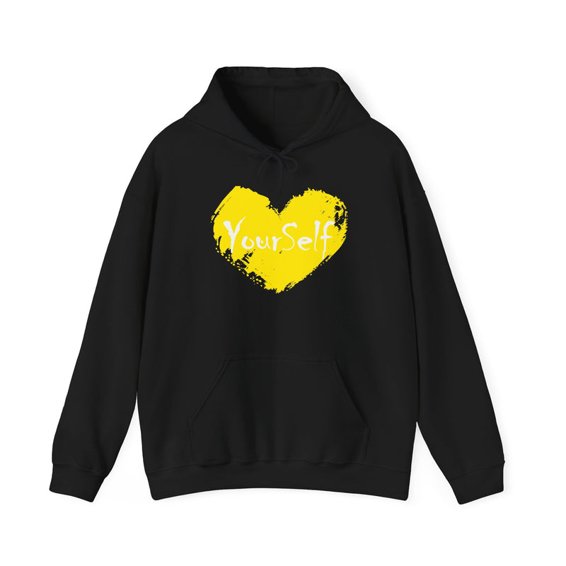 Load image into Gallery viewer, Yellow - Love Yourself Hooded Sweatshirt
