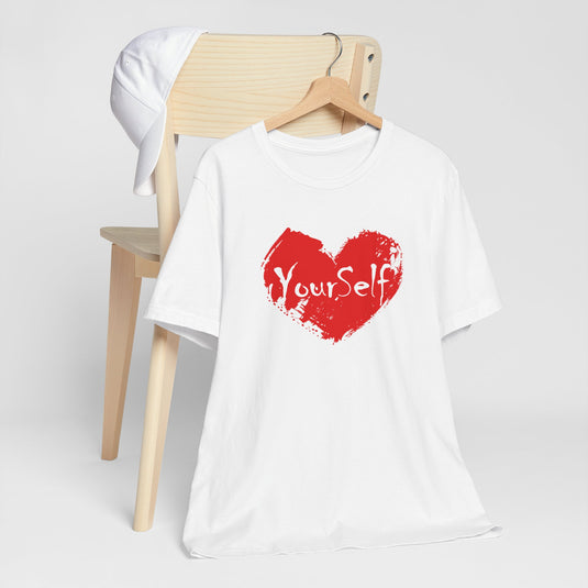 Red - Love Yourself Short Sleeve Tee