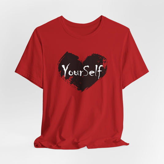 Black  - Love Yourself Short Sleeve Tee