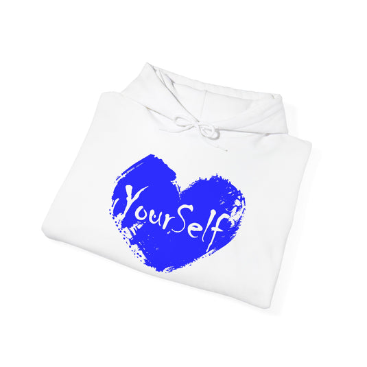 Royal Blue - Love Yourself Hooded Sweatshirt