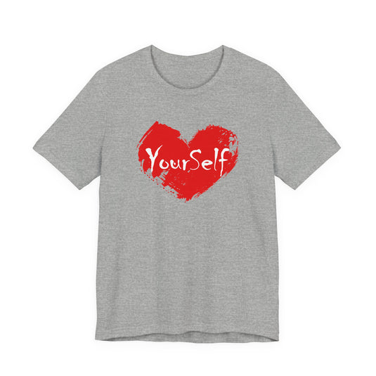 Red - Love Yourself Short Sleeve Tee