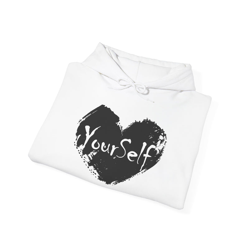 Load image into Gallery viewer, Love Yourself Hooded Sweatshirt
