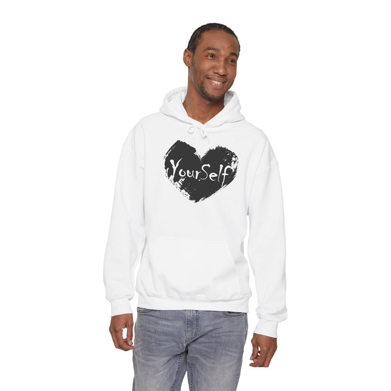 Load image into Gallery viewer, Love Yourself Hooded Sweatshirt

