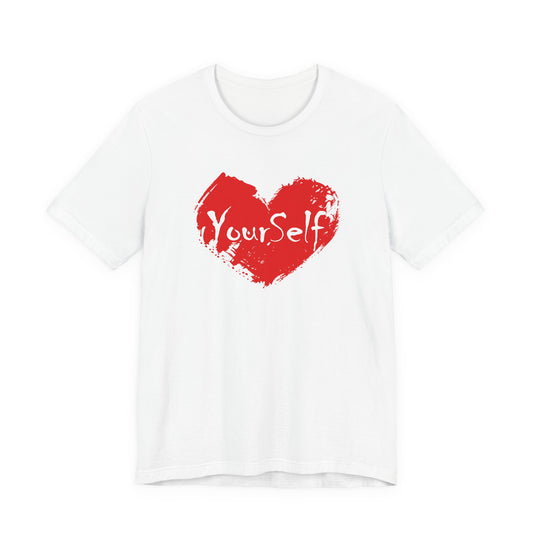 Red - Love Yourself Short Sleeve Tee