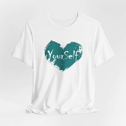 Teal Green - Love Yourself Short Sleeve Tee