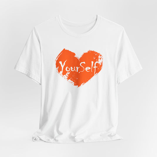 Orange - Love Yourself Short Sleeve Tee