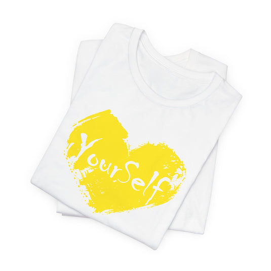 Yellow - Love Yourself Short Sleeve Tee