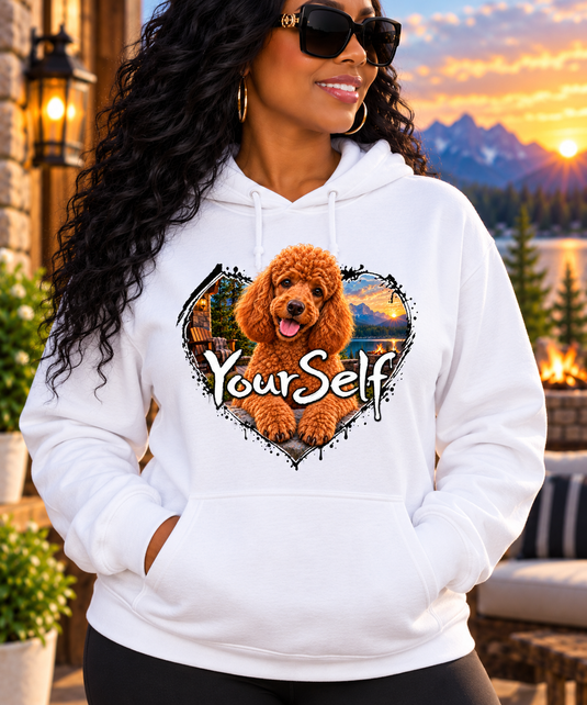 Poodle Love YourSelf Hoodie