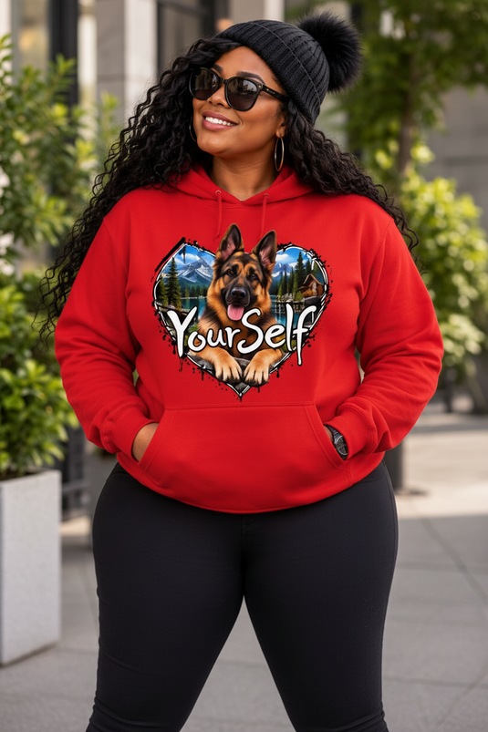 German Shepherd Love Yourself Hoodie