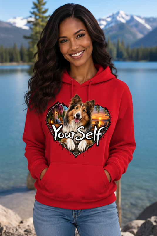 Collie Love Yourself Hoodie
